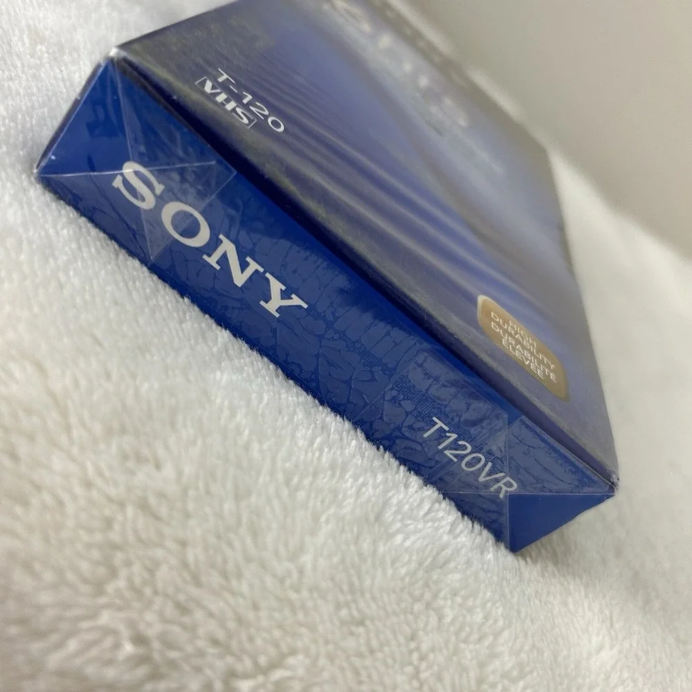 Sony VHS 6 hour Extended Play Premium Grade tape‎ T-120 High Durability New